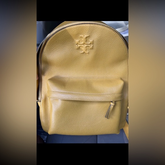 Tory Burch Handbags - NWT Tory Burch Thea Pebbled Web Backpack